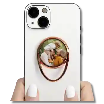 Personaliziran telefonski stojalo v obliki prstana
