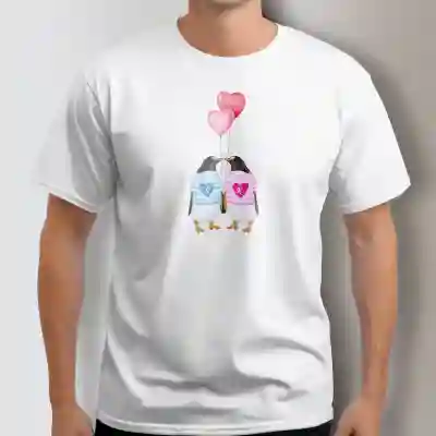 Personalizirana moška majica – Pingvini