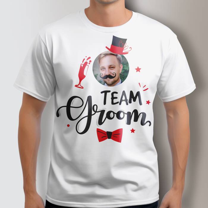 Personalizirana majica za fantovščino - Team groom