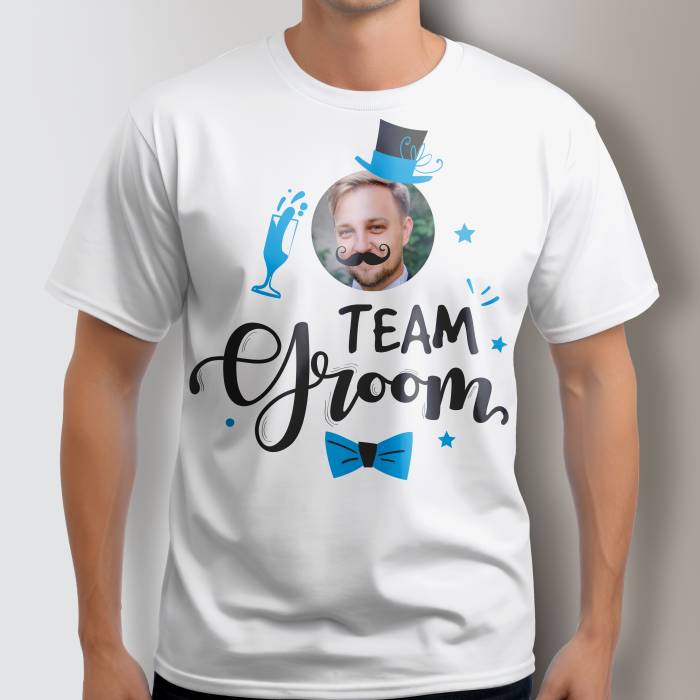Personalizirana majica za fantovščino - Team groom