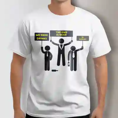 Personalizirana majica za fantovščino - The end is near