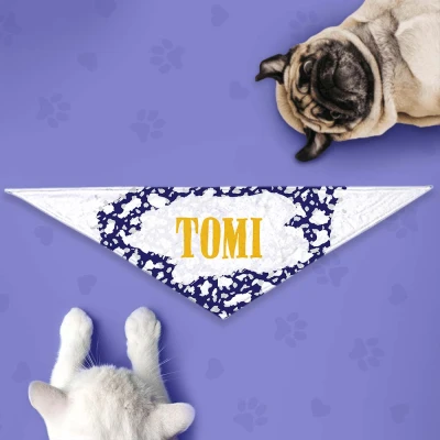 Bandana za psa – Modra