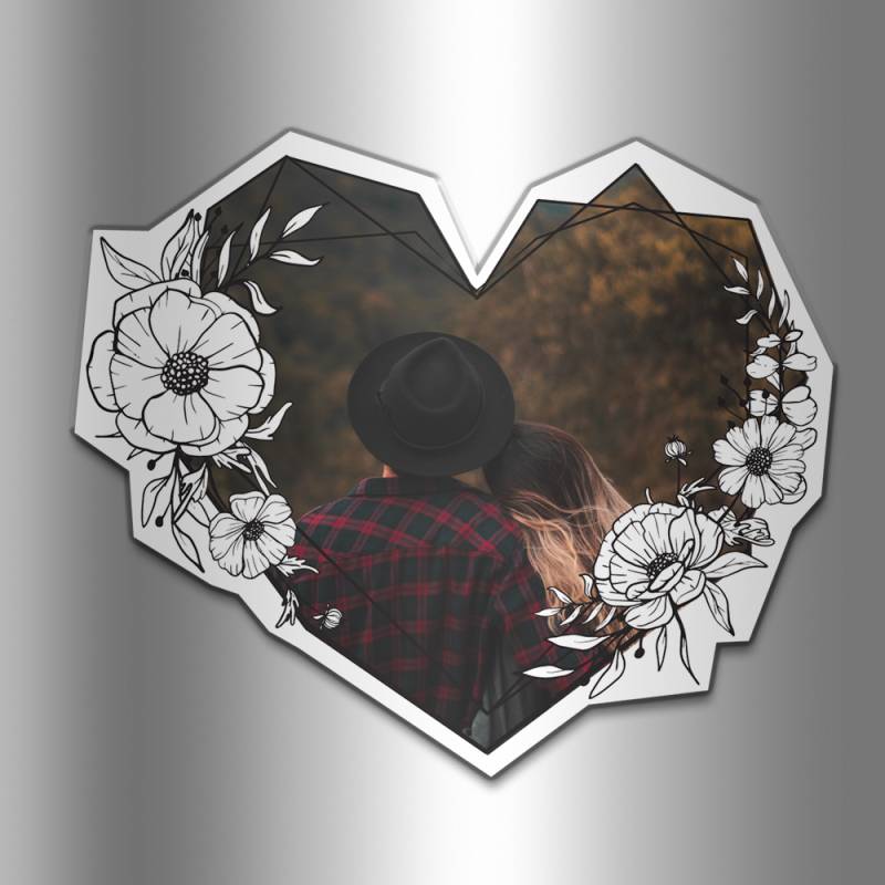 Personalizirani magneti za hladilnik - V obliki srca