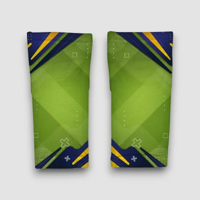 Personalizirani nogometni rokavi v zelenih odtenkih