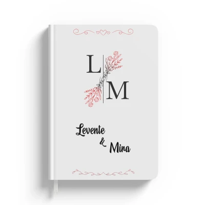 Personalizirani dnevniki - Z inicialkami in besedilom