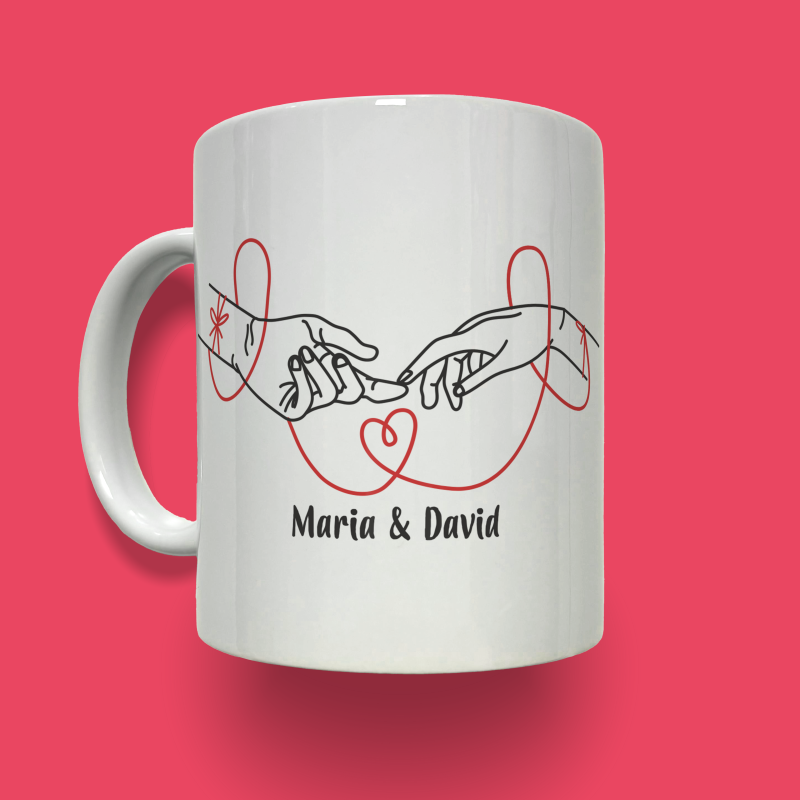 Prilagojena keramična skodelica – Teorija nevidnih niti