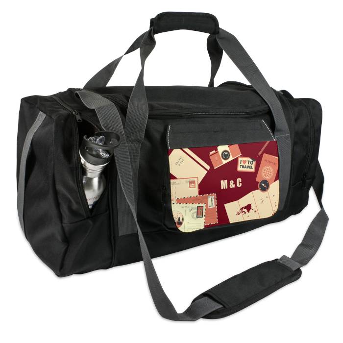 Personalizirana športna torba - Obožujem potovati