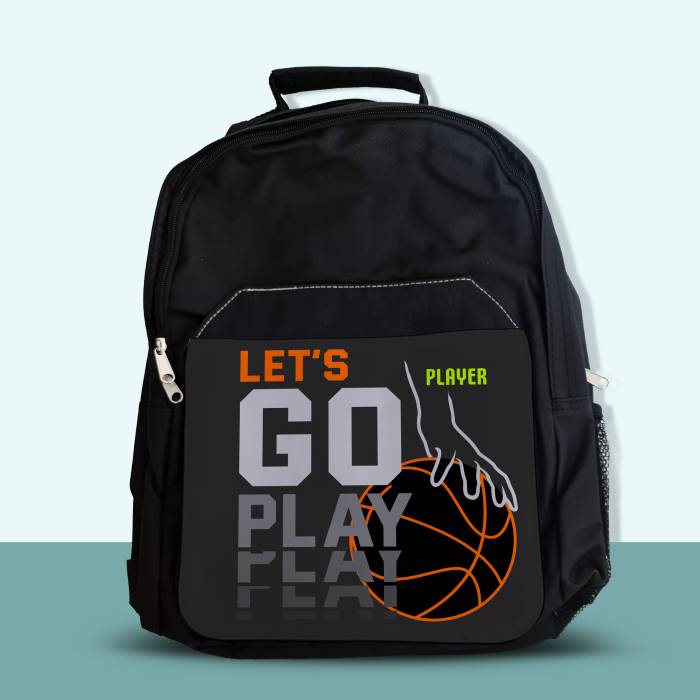 Personaliziran nahrbtnik - Let's go play