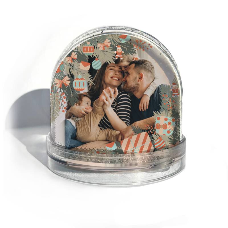 Personalizirana snežna krogla – Veselje praznikov