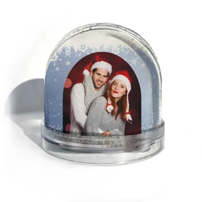 Personalizirana snežna krogla – V srcu zime