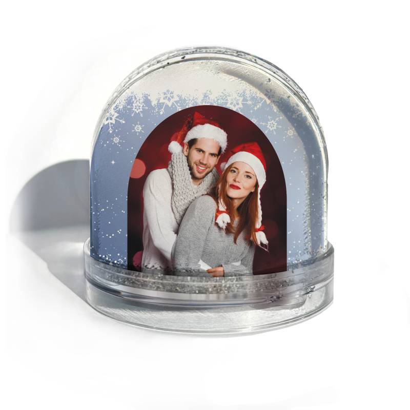 Personalizirana snežna krogla – V srcu zime