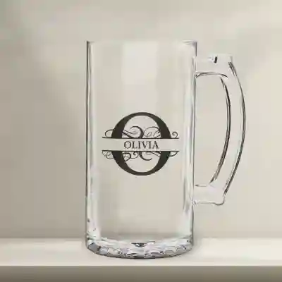 Personaliziran vrč za pivo – Z začetnicami in imenom