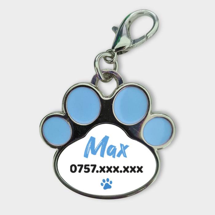 Personaliziran obesek za živali - Ime in telefonska številka Personaliziran obesek za živali - Ime in telefonska številka
