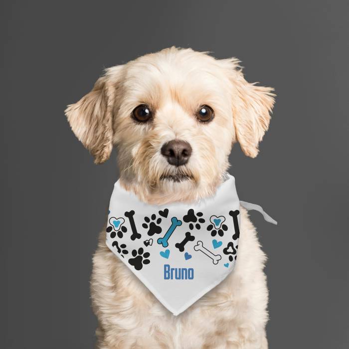 Bandana za psa – Kosti