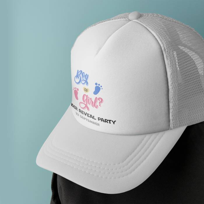 Personalizirana kapa - Razkritje spola