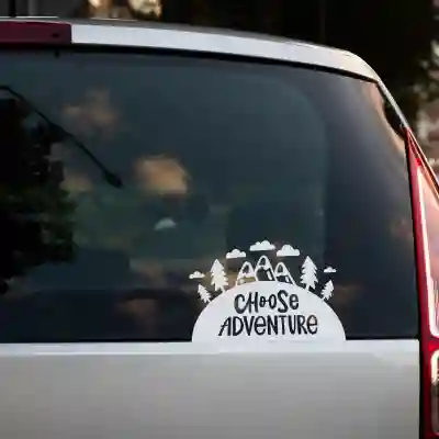 Nalepka za avto - Choose Adventure