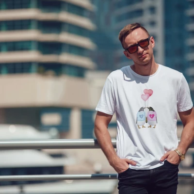 Personalizirana moška majica – Pingvini