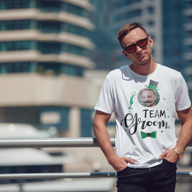 Personalizirana majica za fantovščino - Team groom