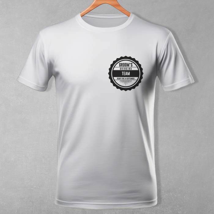 Personalizirana majica za fantovščino - Drinking Team