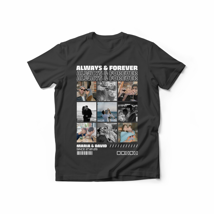 Personalizirana ženska majica – Always & Forever