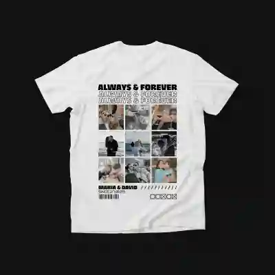 Personalizirana ženska majica – Always & Forever
