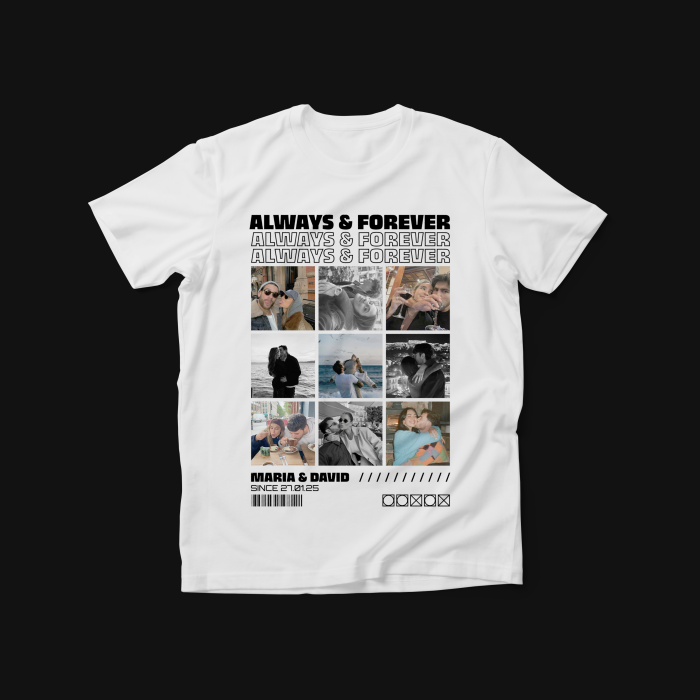 Personalizirana ženska majica – Always & Forever