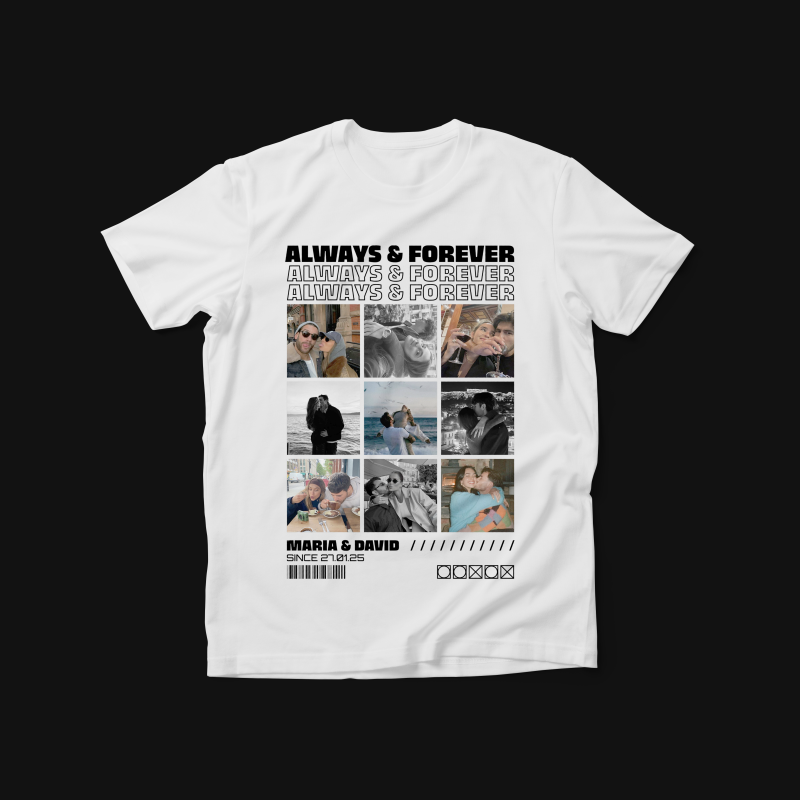 Personalizirana ženska majica – Always & Forever