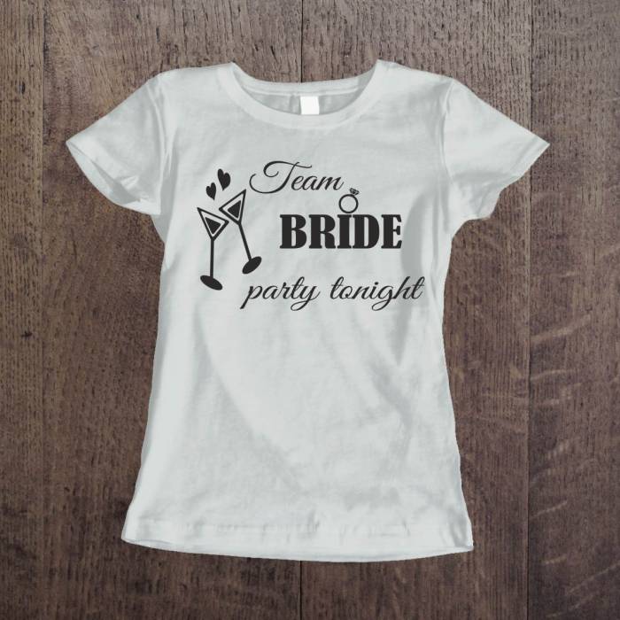 Personalizirana majica za dekliščino – Party tonight