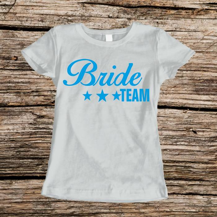 Personalizirana majica za dekliščino – Bride Team