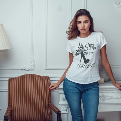 Personalizirana majica za dekliščino – Sestra neveste