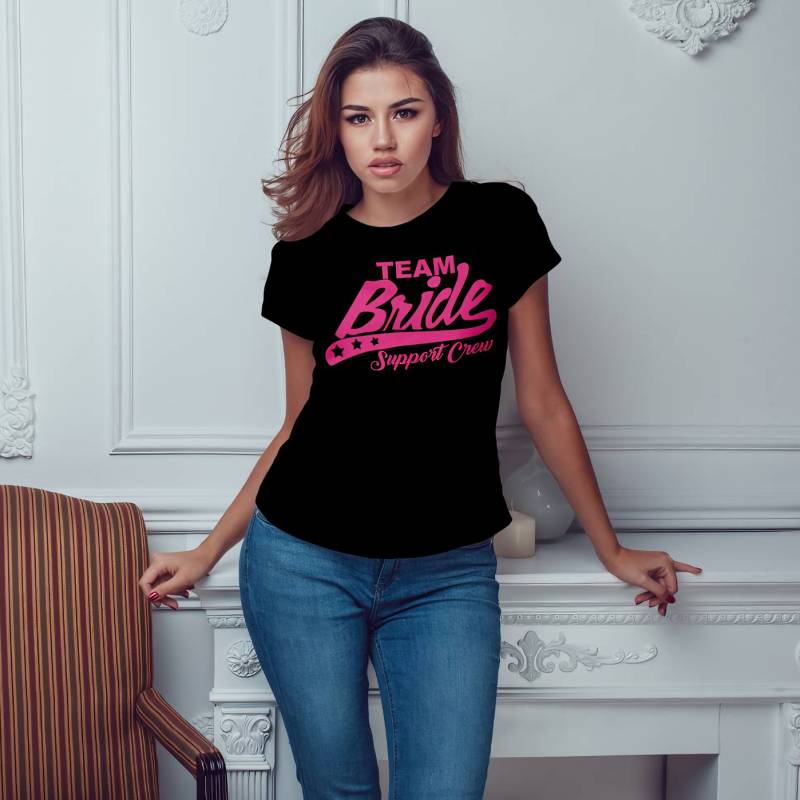 Personalizirana majica za dekliščino – Support Bride Crew
