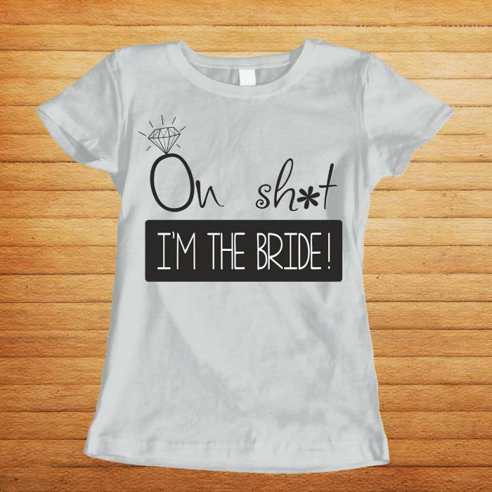 Personalizirana majica za dekliščino – I'm the bride