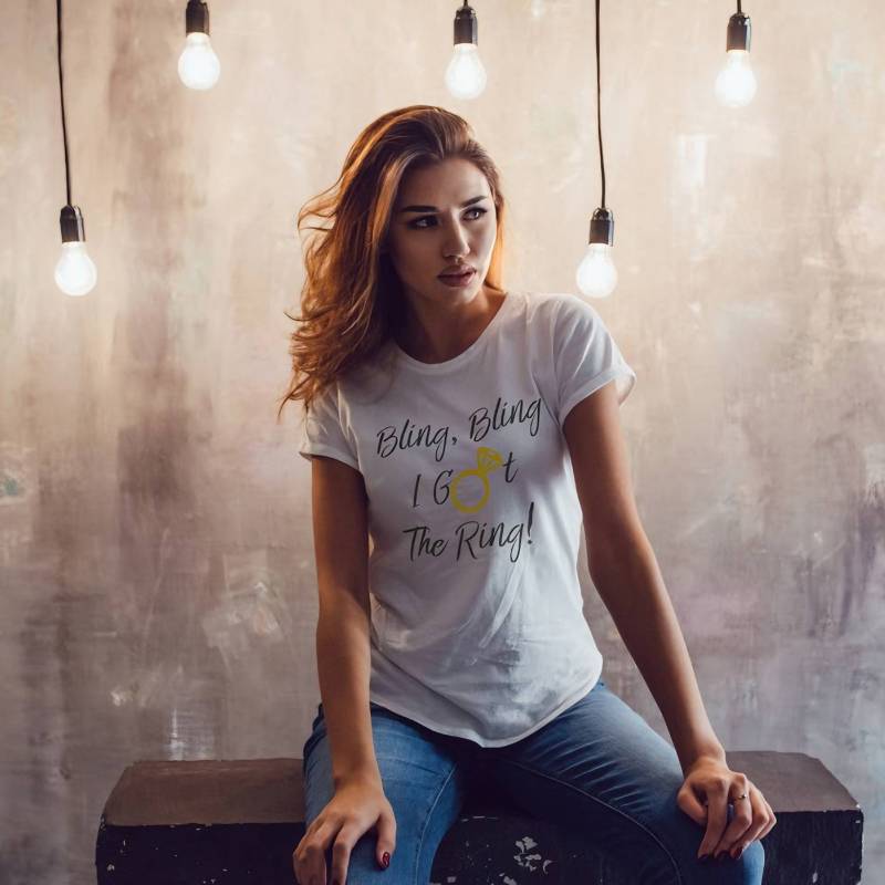 Personalizirana majica za dekliščino – I got the ring