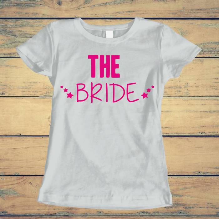 Personalizirana majica za dekliščino – The Bride