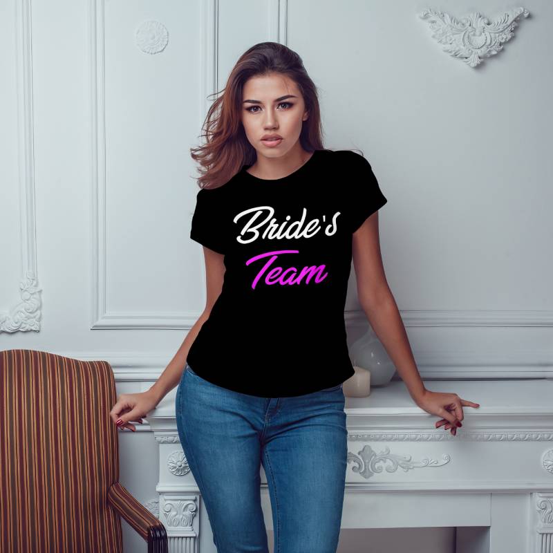 Personalizirana majica za dekliščino – Bride's Team