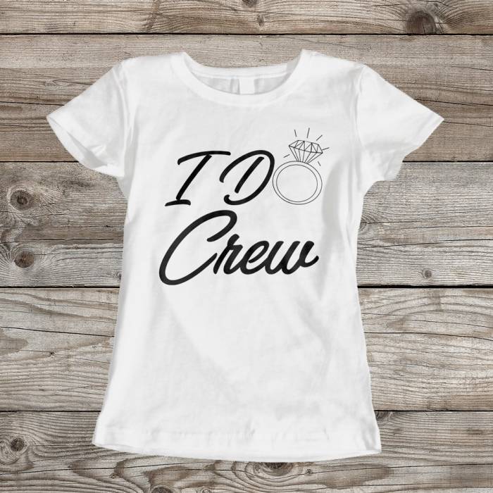 Personalizirana majica za dekliščino – I do crew