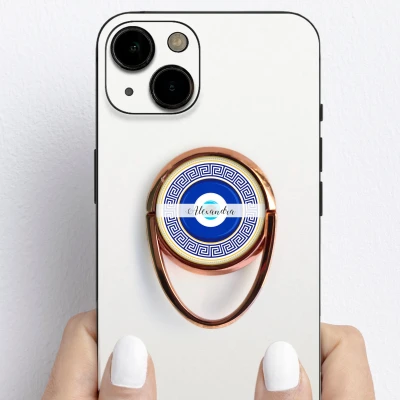 Prilagodljiv nosilec za telefon s prstanskim obročem - Grčija