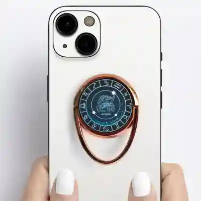 Prilagodljiv nosilec za telefon s prstanskim obročem - Kozorog