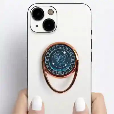 Prilagodljiv nosilec za telefon s prstanskim obročem - Lev