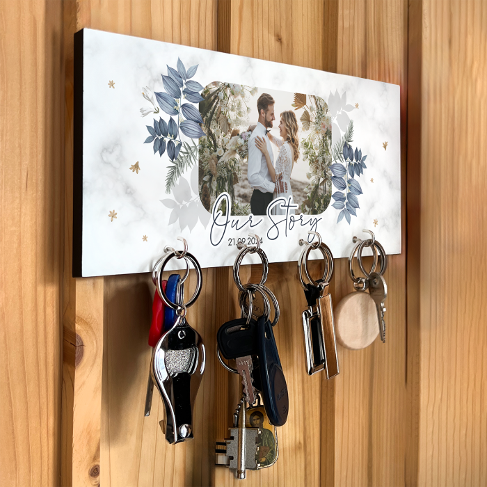 Personalizirano držalo za ključe – Najina zgodba