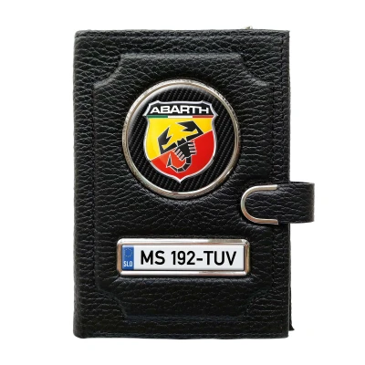 Denarnica s predalom za denar s sponko - Abarth