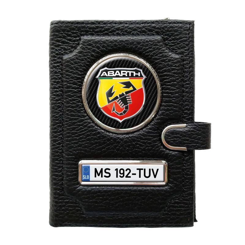 Denarnica s predalom za denar s sponko - Abarth