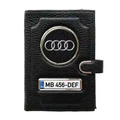 Denarnica s predalom za denar s sponko - Audi
