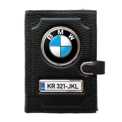 Denarnica s predalom za denar s sponko - BMW