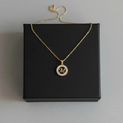 Personalizirana ogrlica z začetnico