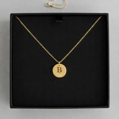 Personalizirana ogrlica z začetnico