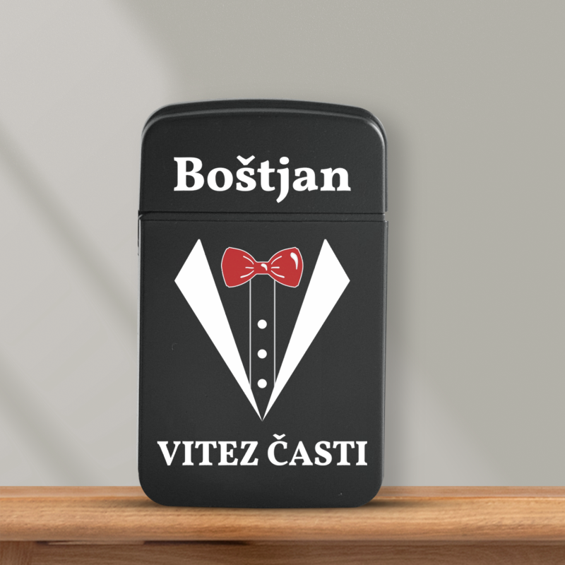 Personaliziran vžigalnik proti vetru - Vitez časti