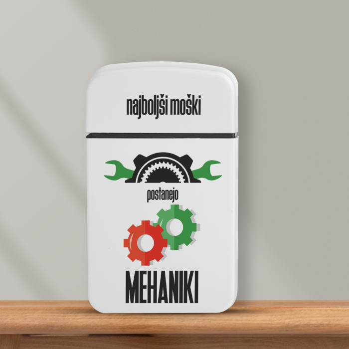 Personaliziran vžigalnik proti vetru - Mehanik