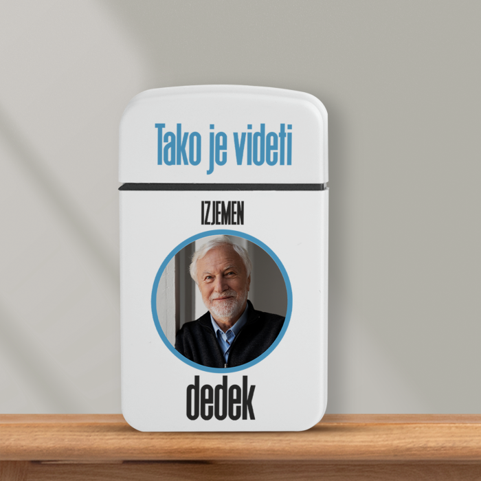 Personaliziran vžigalnik proti vetru - Dedek izredno