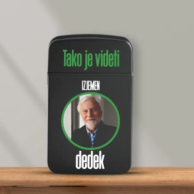 Personaliziran vžigalnik proti vetru - Dedek izredno